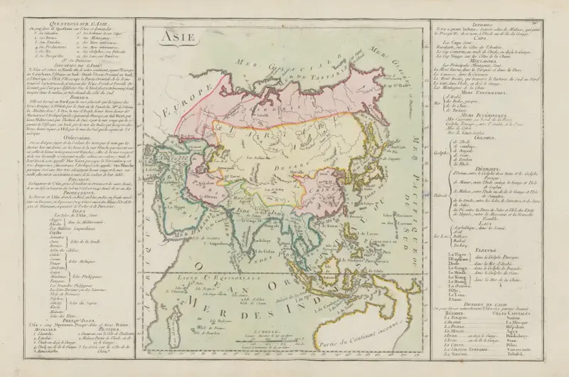 Atlas methodique et elementaire de geographie Pl.27 av Claude Buy de Mornas