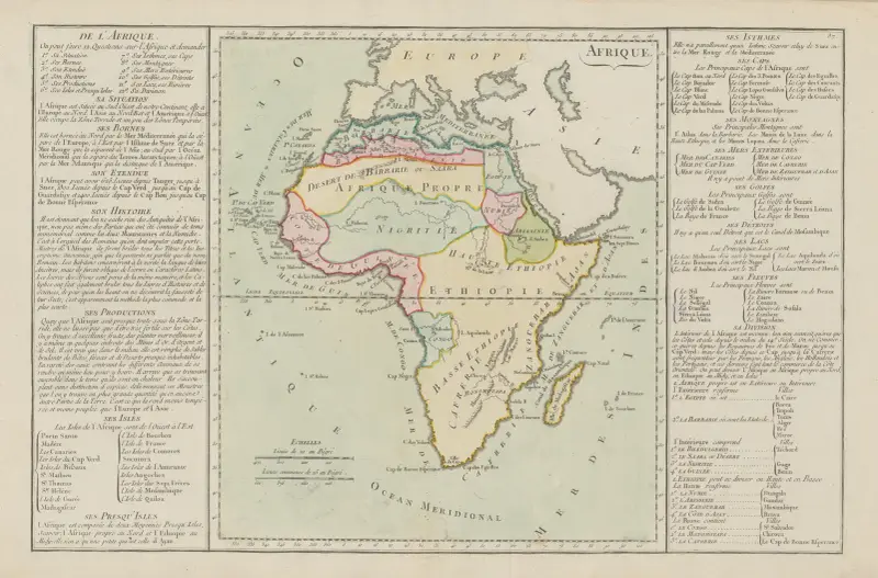 Atlas methodique et elementaire de geographie Pl.28 av Claude Buy de Mornas