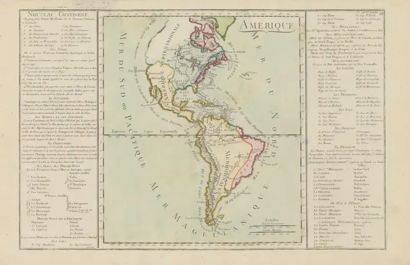 Nouveau Continent. Amérique av Claude Buy de Mornas