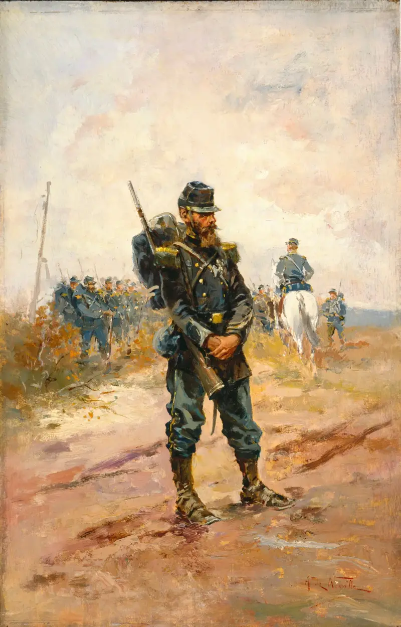 Żołnierz, Alphonse Marie de Neuville