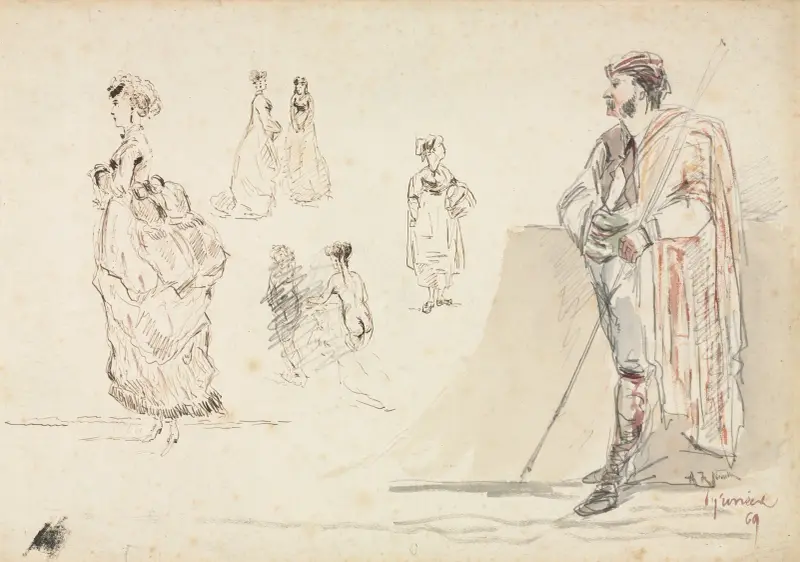 Sketches of Figures av Alphonse Marie de Neuville