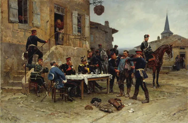 Kurýr, Alphonse Marie de Neuville