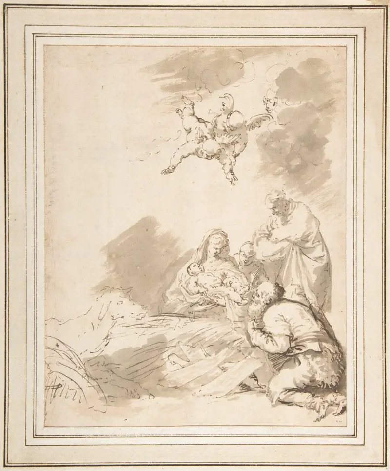 Pokłon pasterzy, Jusepe de Ribera