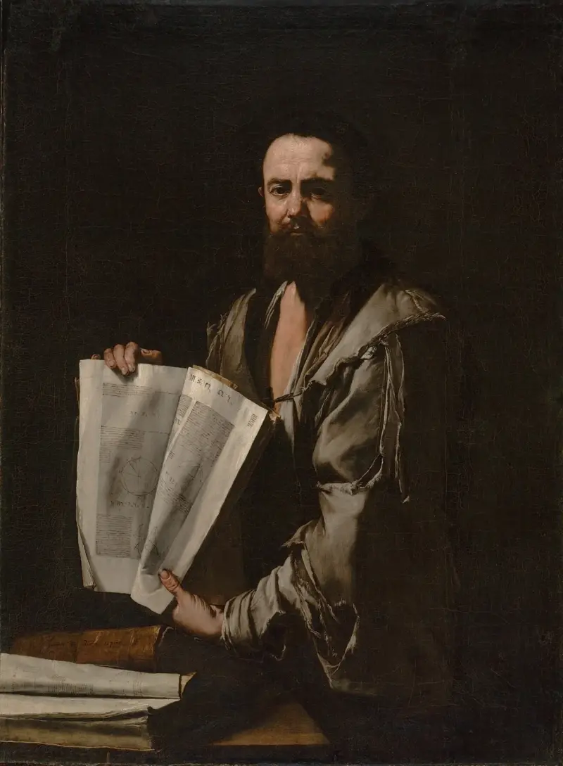 Eukleides, Jusepe de Ribera