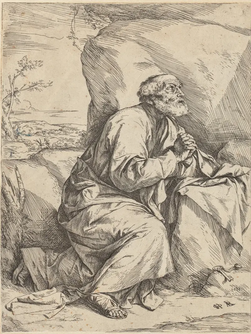 Petrus botgöring av Jusepe de Ribera