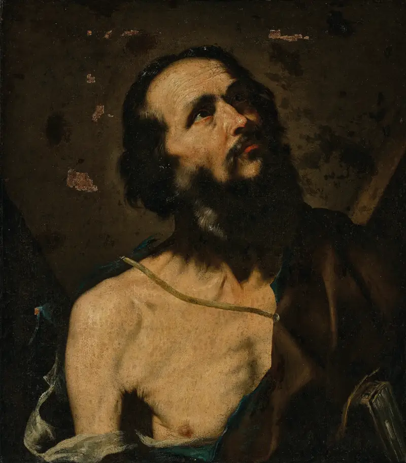 Sankt Andreas – ett fragment av Jusepe de Ribera
