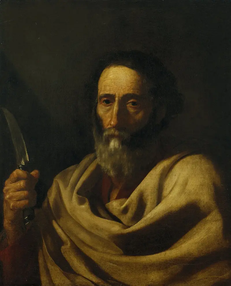 Sankt Bartolomeus av Jusepe de Ribera
