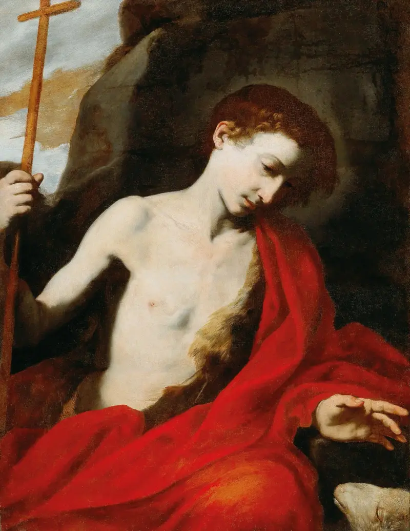 Johannes Döparen av Jusepe de Ribera