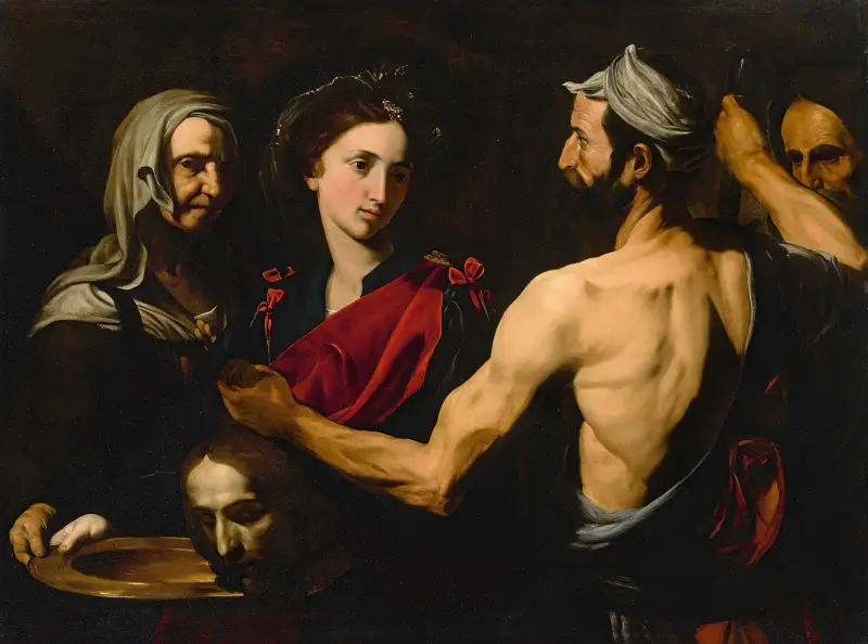 Salomé With The Head Of Saint John The Baptist av Jusepe de Ribera