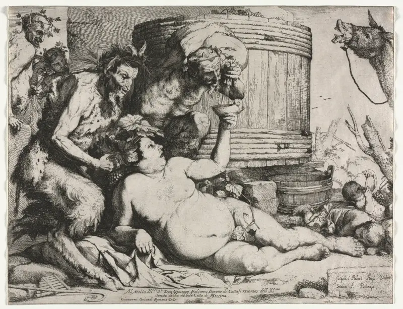 Silénos, Jusepe de Ribera