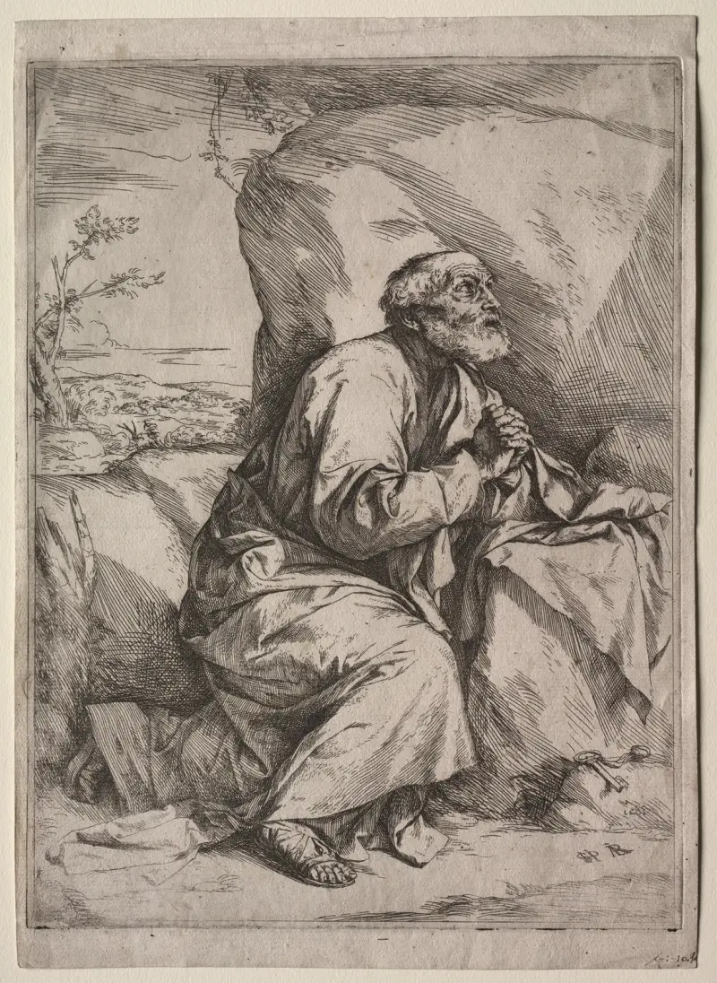 Kající se svatý Petr, Jusepe de Ribera