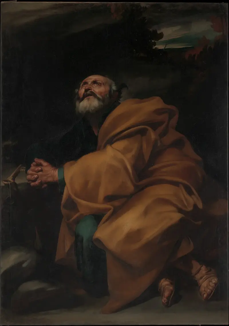 Petrovy slzy, Jusepe de Ribera