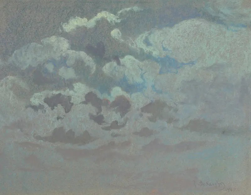 Studium chmur, Rodolphe De Saegher