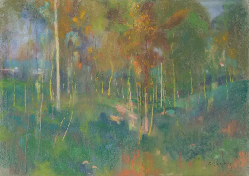Krajina se stromy, Rodolphe De Saegher