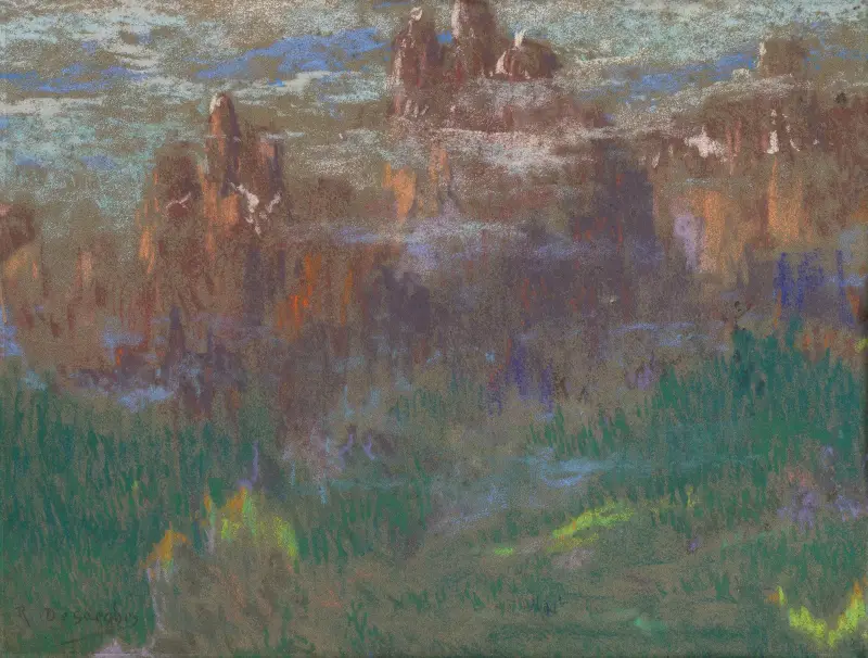 Berglandschaft – Nr. 2 von Rodolphe De Saegher