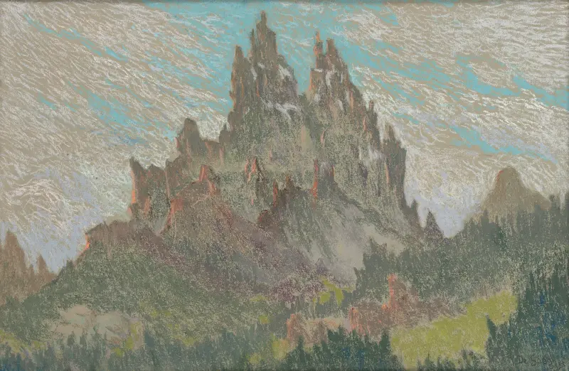 Horská krajina – nr. 1, Rodolphe De Saegher
