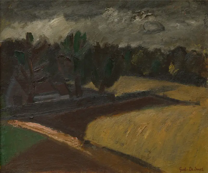 Landschaft von Gustave De Smet