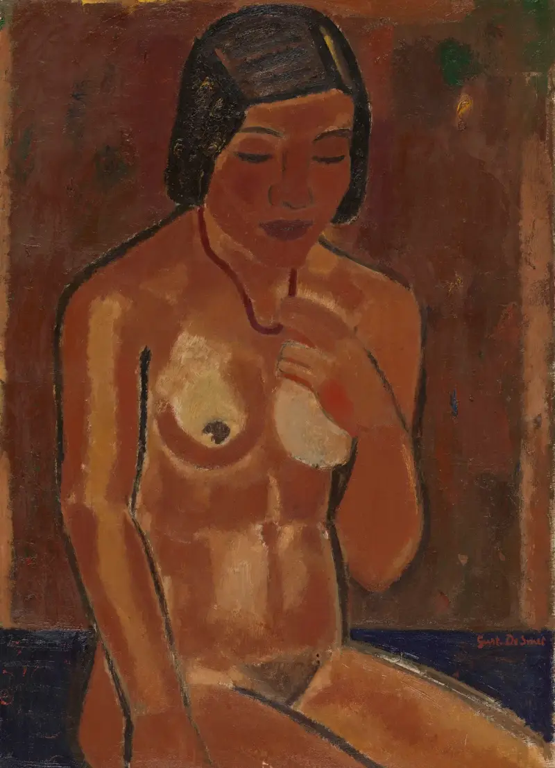 Akt s náhrdelníkem, Gustave De Smet