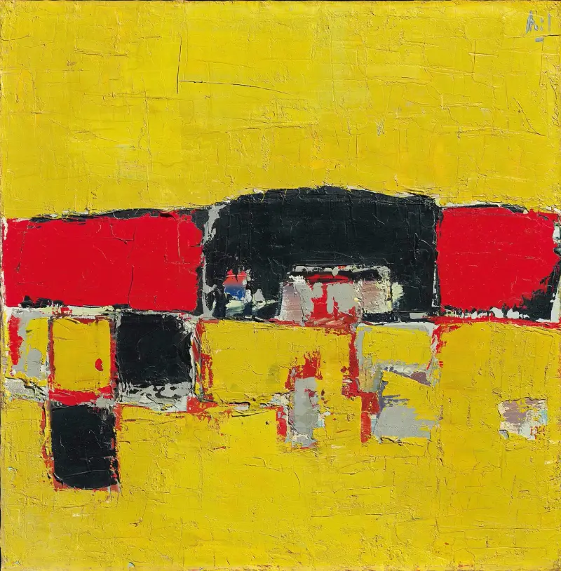 Landschaft, 1951 – Nr. 1 von Nicolas De Staël
