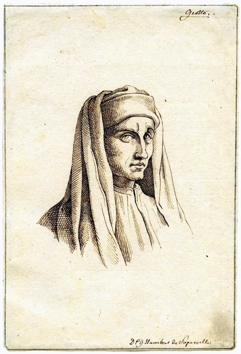 Brunelleschi (sog. Giotto) von David Humbert de Superville