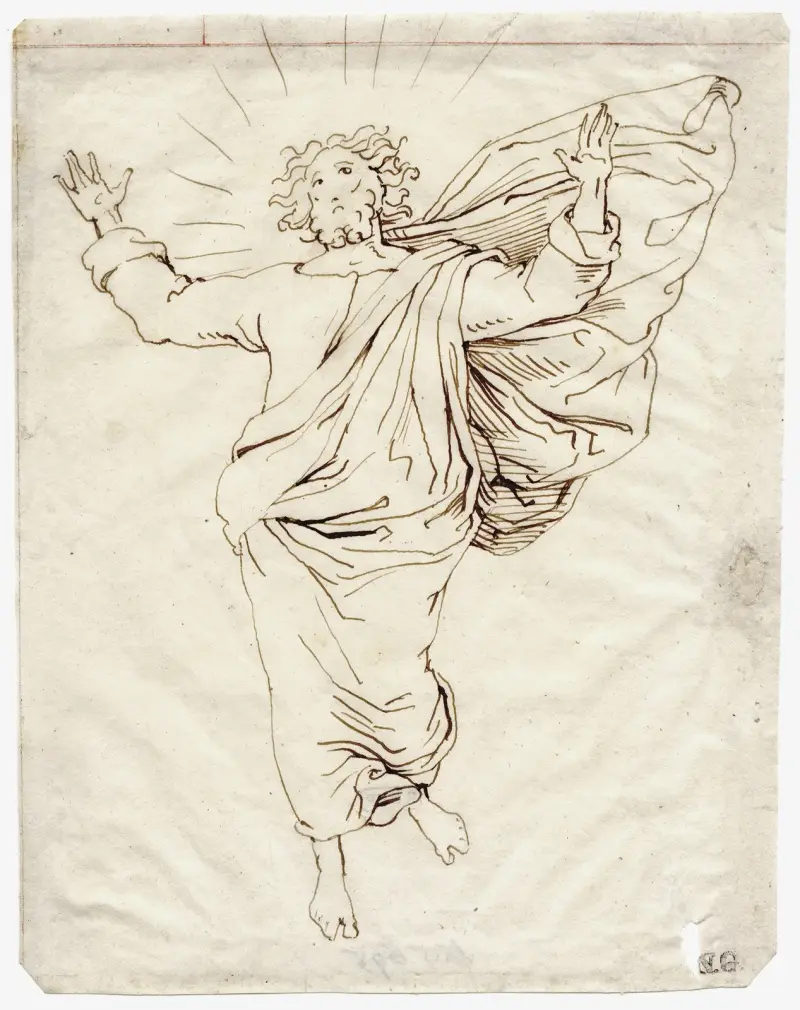 Kristusfigur: ur ”Transfigurationen” av David Humbert de Superville