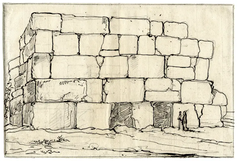 Zyklopischer Bau von David Humbert de Superville