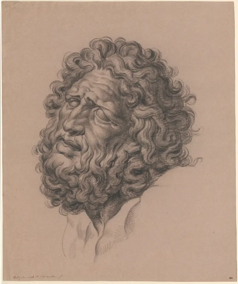 Kopia av Laokoon (skulpturen i Vatikanmuseet) av David Humbert de Superville
