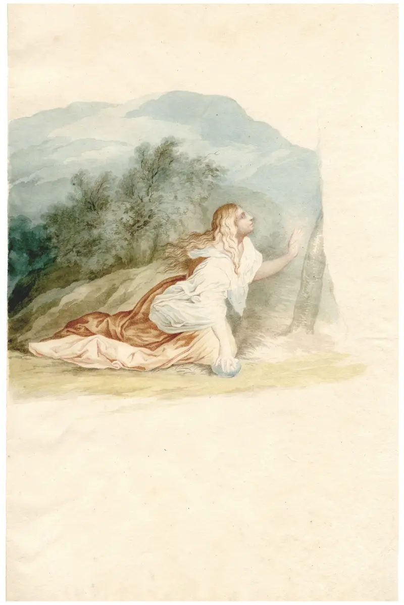 Maria Magdalena av David Humbert de Superville