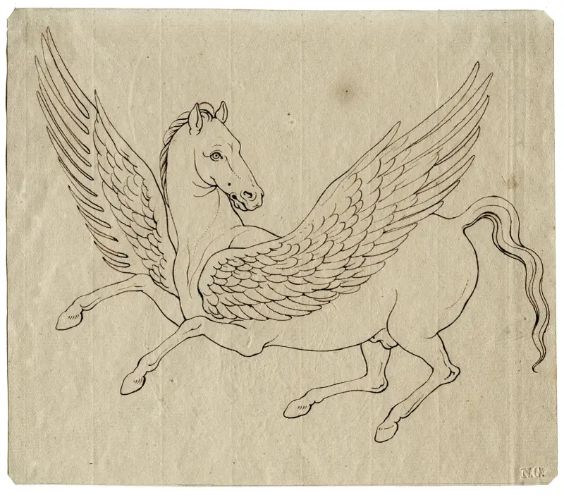 Pegasus av David Humbert de Superville