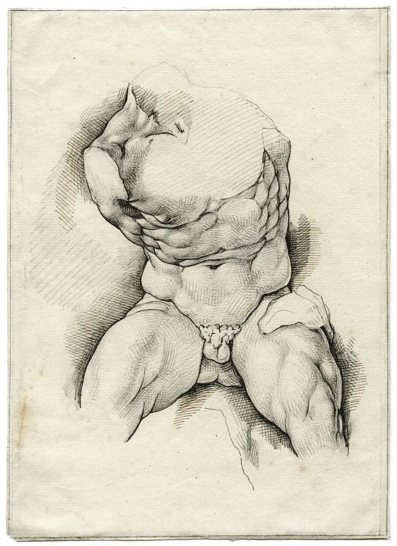 The Torso Belvedere av David Humbert de Superville