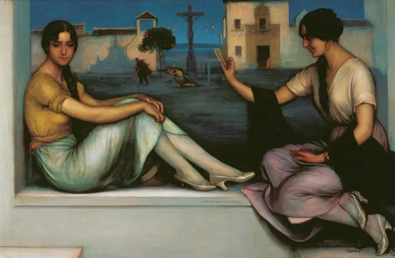 Die Wahrsagerin von Julio Romero De Torres