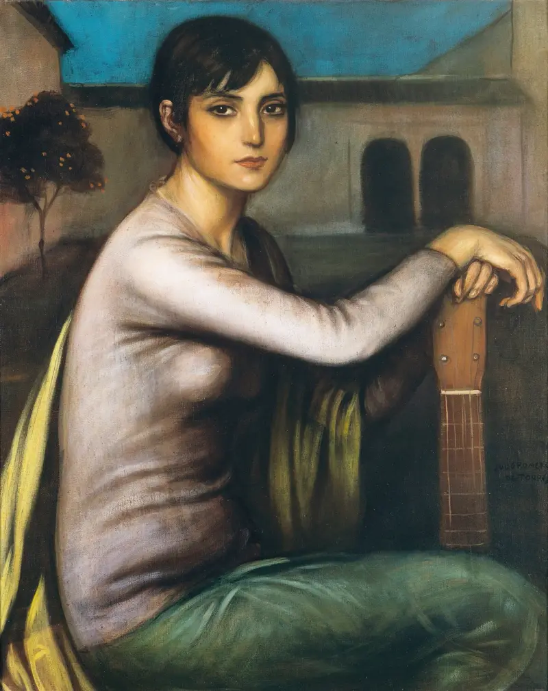 Andalusische Trauer (Melancholy) von Julio Romero De Torres
