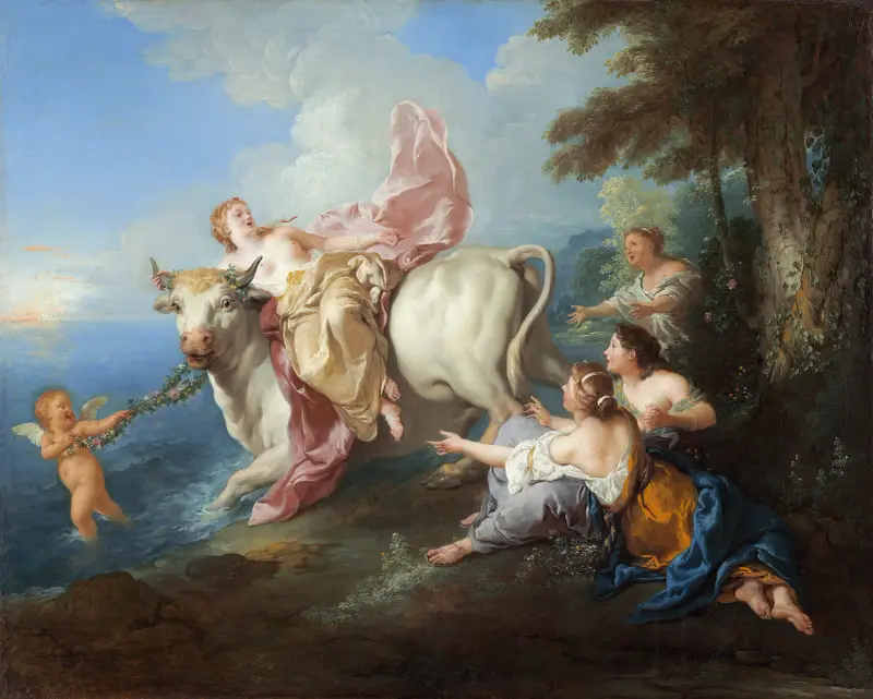 The Abduction of Europa av Jean-François de Troy