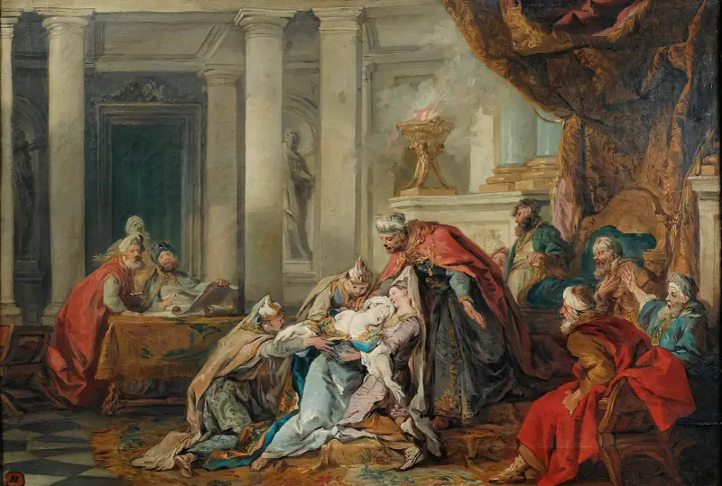 Esters svimning av Jean-François de Troy