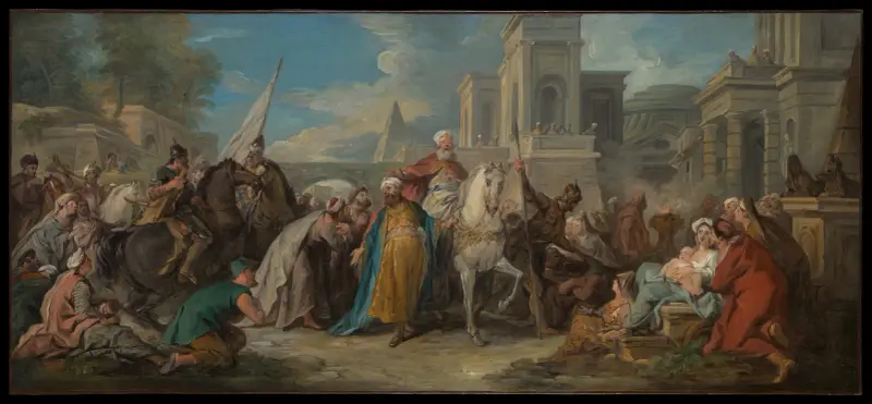 Mordokais triumf av Jean-François de Troy