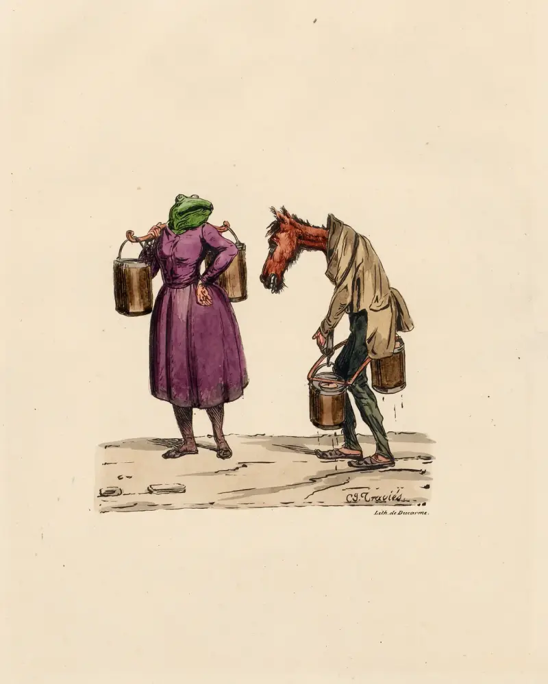 Äktenskaplig kärlek av Charles-Joseph Traviès de Villers