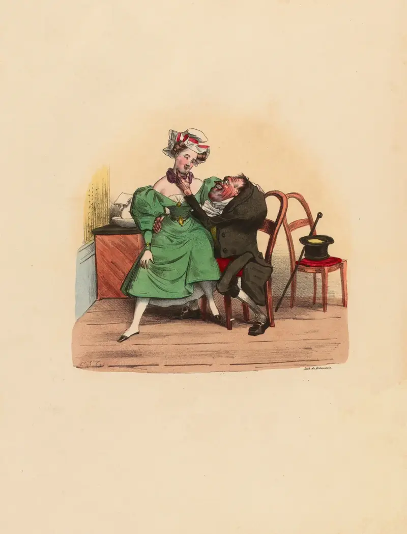 Appelle-moi encore scélérat.. Si fait.. si fait.. ça me fait plaisir av Charles-Joseph Traviès de Villers