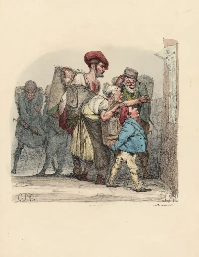 Enfoncé troupier av Charles-Joseph Traviès de Villers