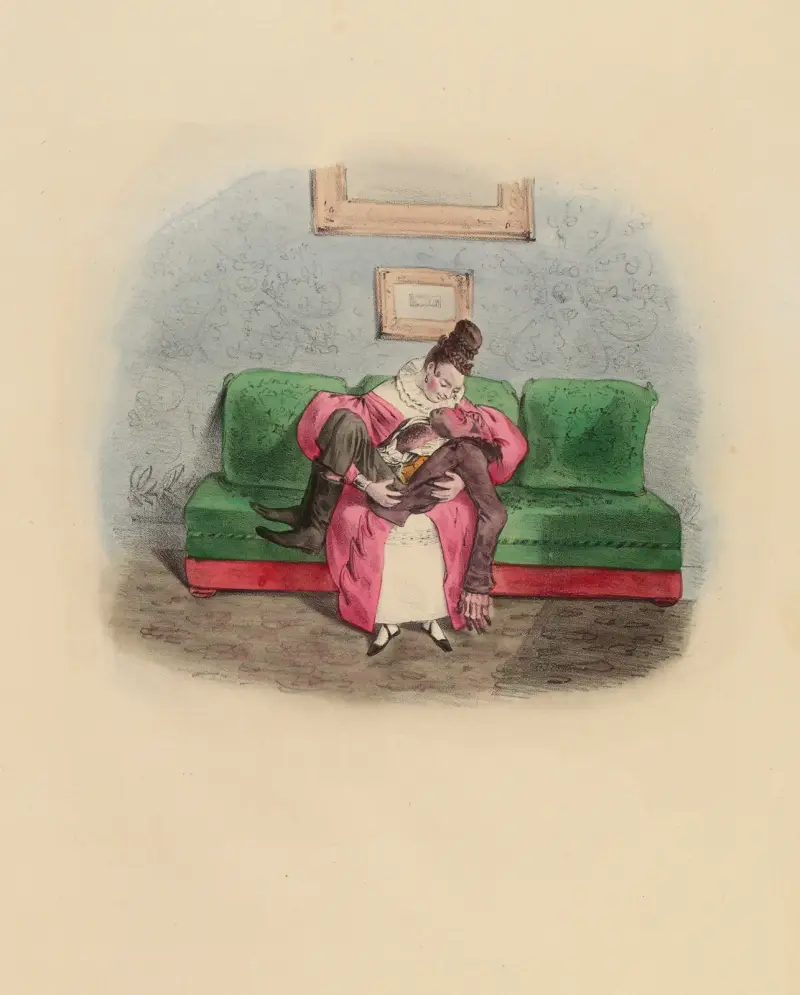 Facéties de M. Mayeux av Charles-Joseph Traviès de Villers