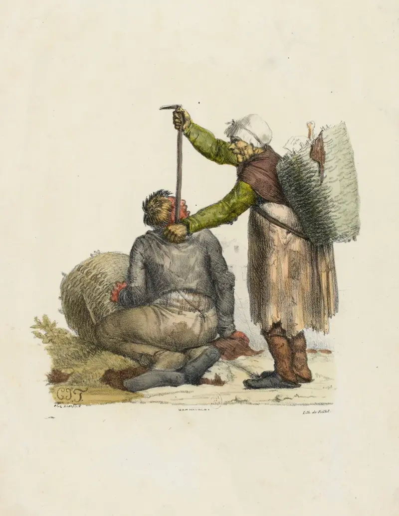Gallerie des Négociants av Charles-Joseph Traviès de Villers