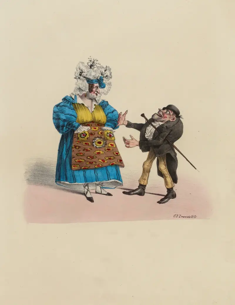 Il me faut un bijoux soigné. Un colosse Nom de D av Charles-Joseph Traviès de Villers