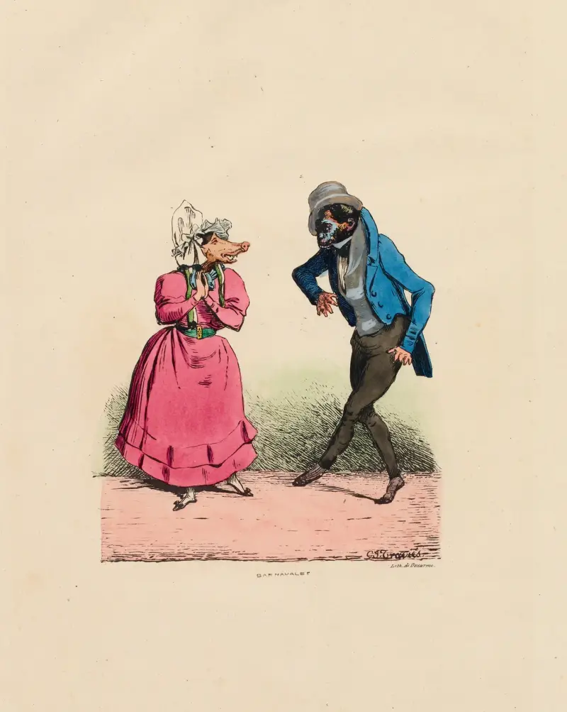 Kringflackande inbillning av Charles-Joseph Traviès de Villers