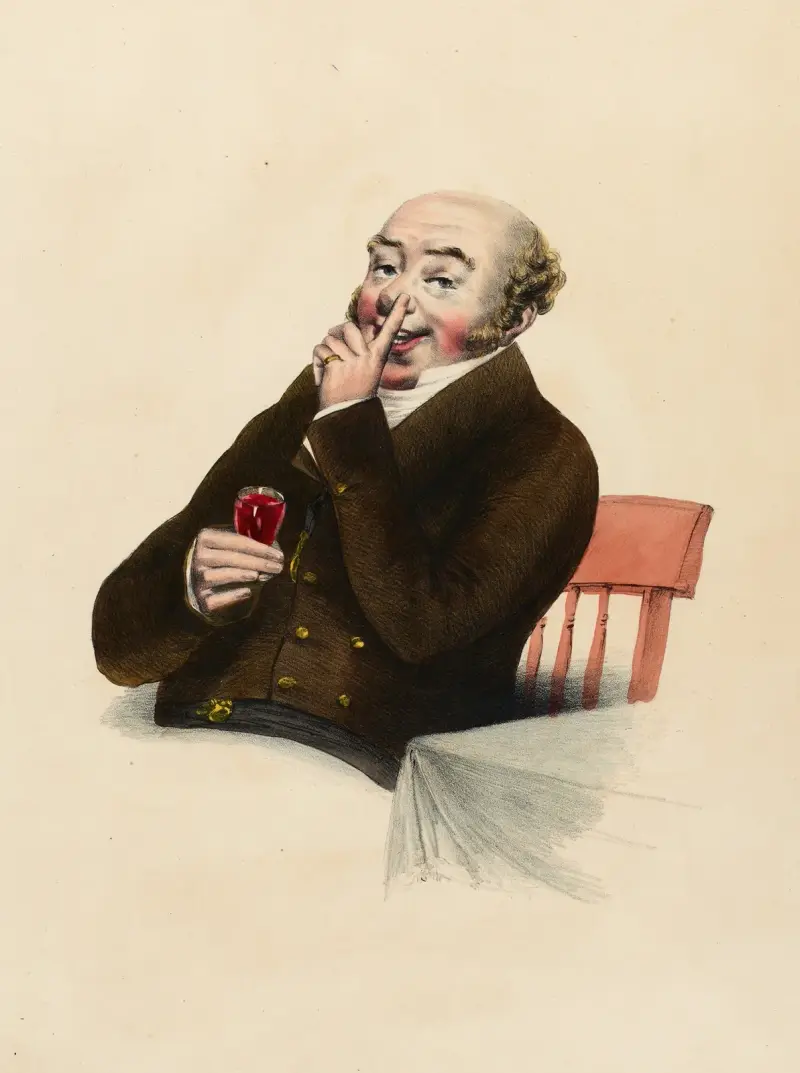 Der fröhliche Gedanke von Charles-Joseph Traviès de Villers
