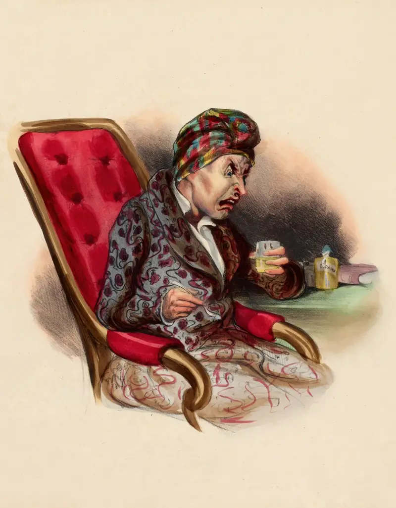 Nápoj z lektvaru, Charles-Joseph Traviès de Villers