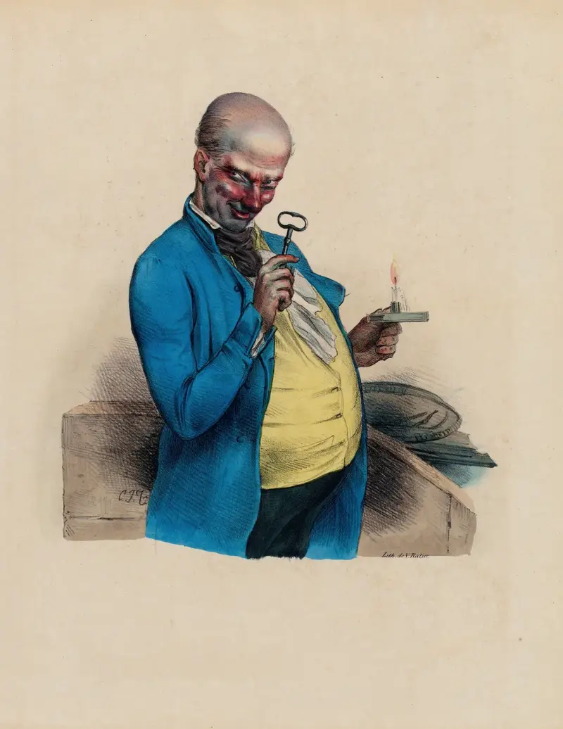 Le Bourguignon av Charles-Joseph Traviès de Villers