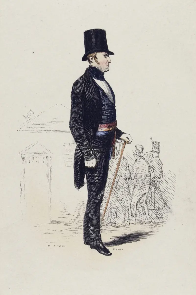Poliskommissarien av Charles-Joseph Traviès de Villers
