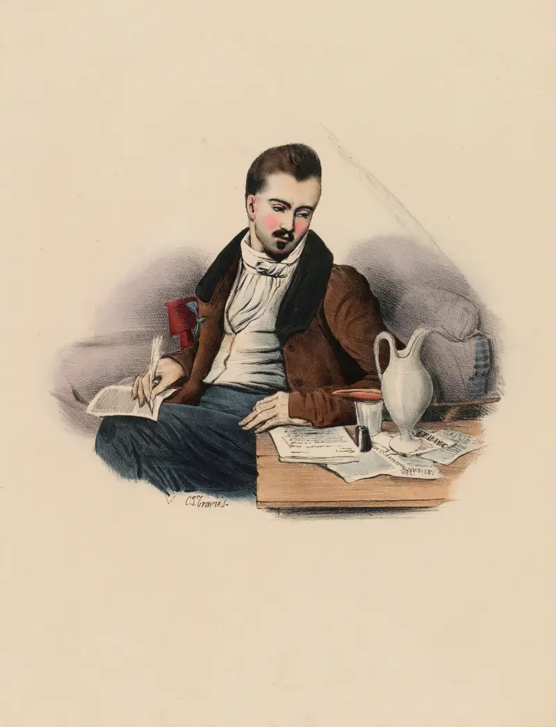 Oppositionsjournalisten av Charles-Joseph Traviès de Villers