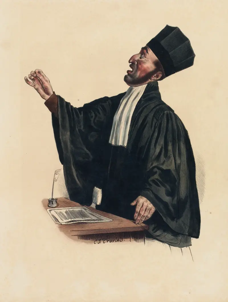 Den svarta papegojan av Charles-Joseph Traviès de Villers