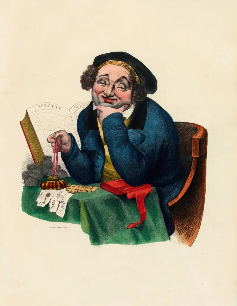 Der Industrielle von Charles-Joseph Traviès de Villers
