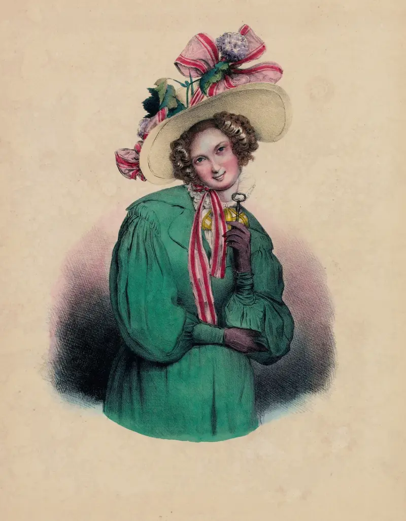 Lisette von Charles-Joseph Traviès de Villers